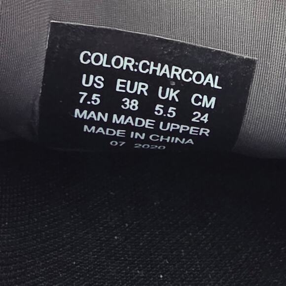 SNIBBS WOMEN’S SPACECLOUD 2.0 WORK SHOES  CHARCOAL - SIZE 7.5 - NON-SLIP & WR - Picture 7 of 9